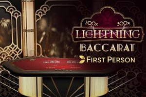 First Person Lightning Baccarat